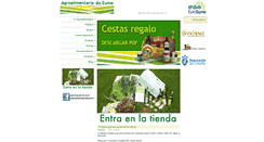 Desktop Screenshot of agroalimentariadoeume.org